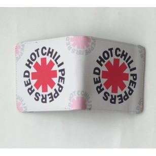 Red Hot Chili Peppers - White Asterisk Official Wallet ROCKSAX ***READY TO SHIP from Hong Kong***